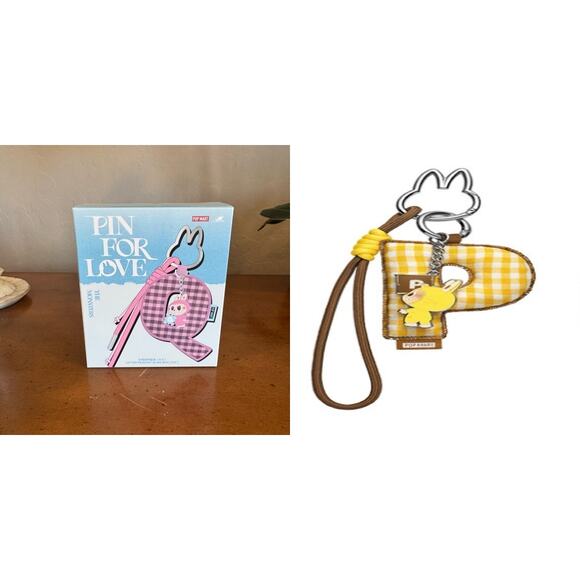 Pop Mart Accessories - Pop Mart Pin for Love Letter Pendant – P – Open Box Sealed